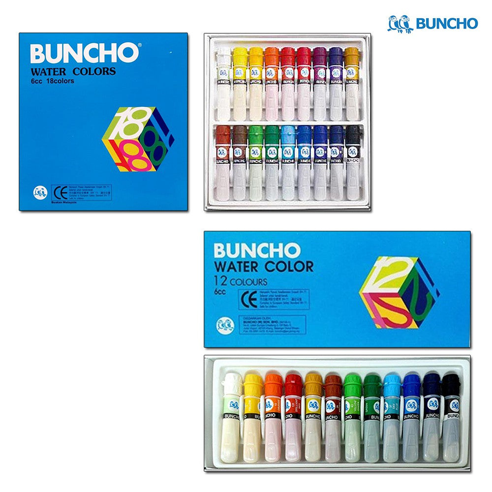 Buncho Poster Color (12 Color/Box)